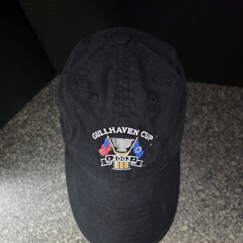 Ping Collection‎ Gullhaven Cup 2003 Adjustable Hat Black Golf Cap International